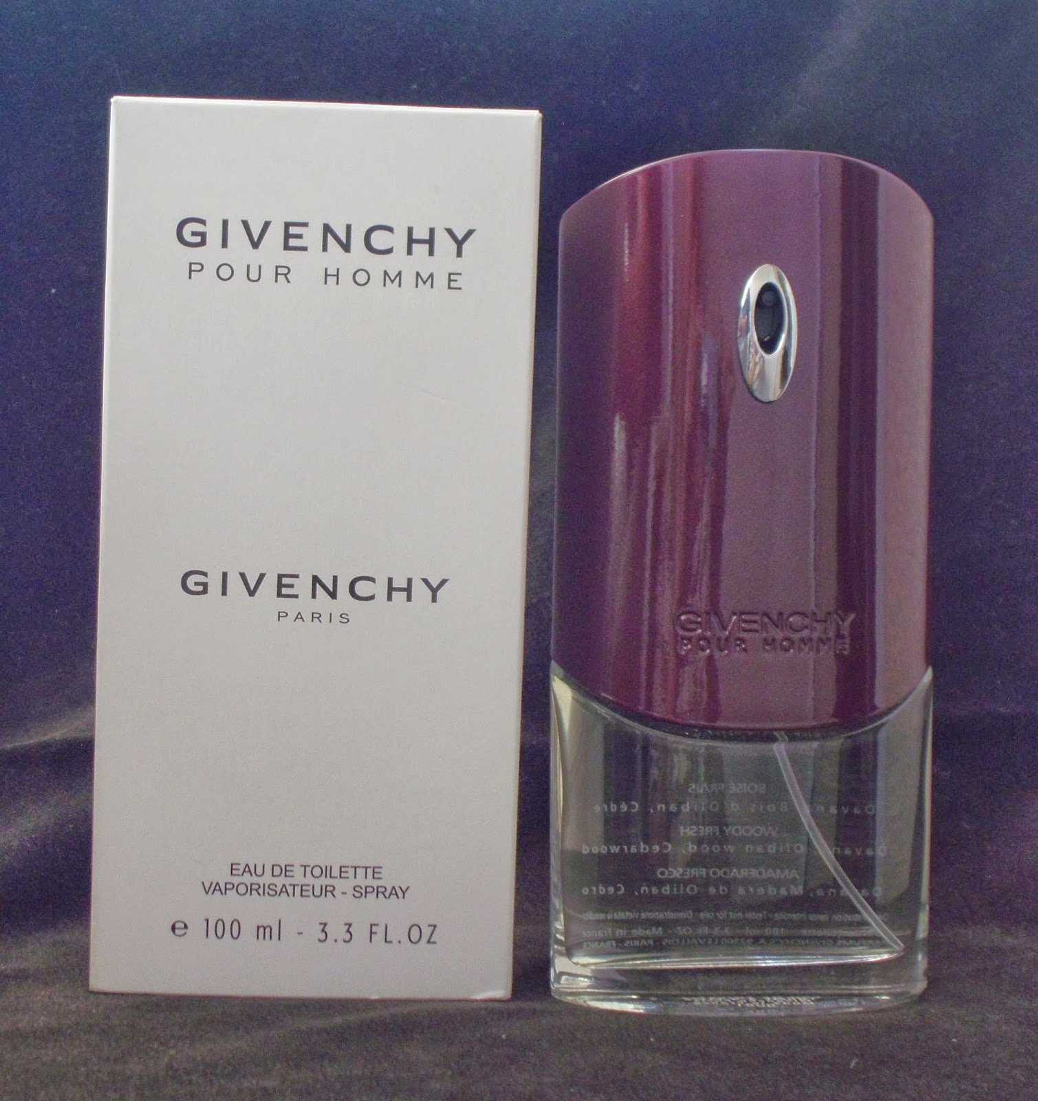 Givenchy pour homme men EDT 100 ml Tester